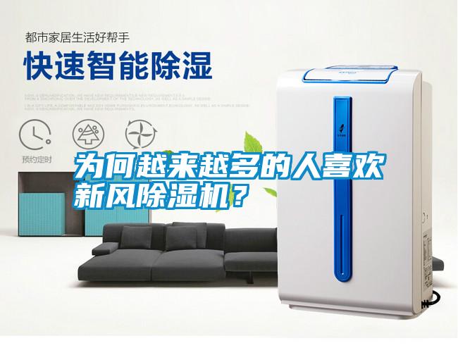 為何越來越多的人喜歡新風除濕機？