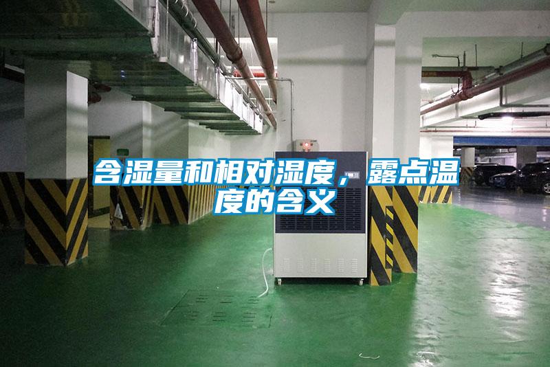 含濕量和相對(duì)濕度，露點(diǎn)溫度的含義