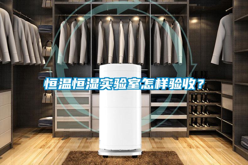 恒溫恒濕實驗室怎樣驗收？