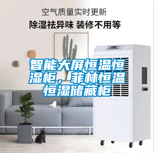 智能大屏恒溫恒濕柜，菲林恒溫恒濕儲藏柜