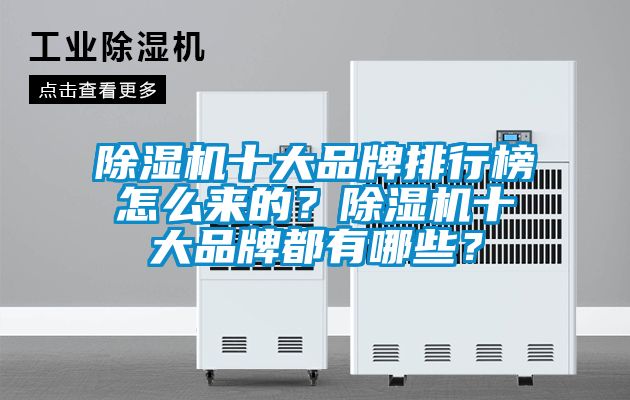 除濕機十大品牌排行榜怎么來的？除濕機十大品牌都有哪些？
