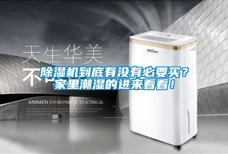 除濕機(jī)到底有沒有必要買？家里潮濕的進(jìn)來看看！