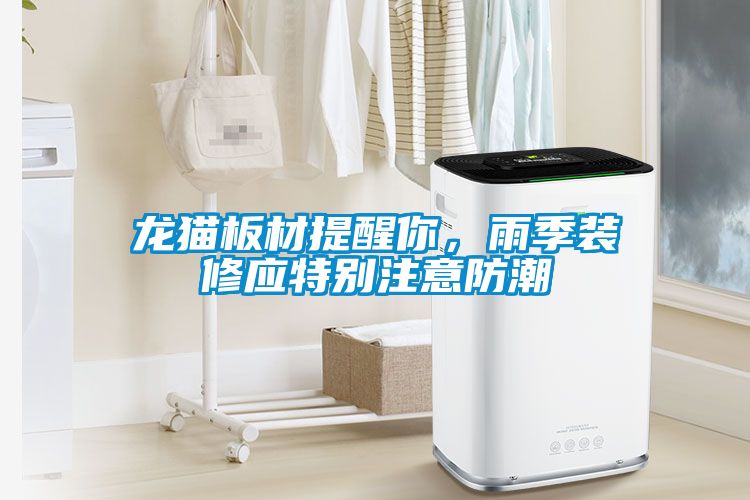 龍貓板材提醒你，雨季裝修應(yīng)特別注意防潮